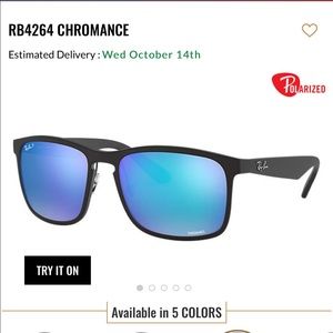 RayBan Chromance Polarized sunglasses